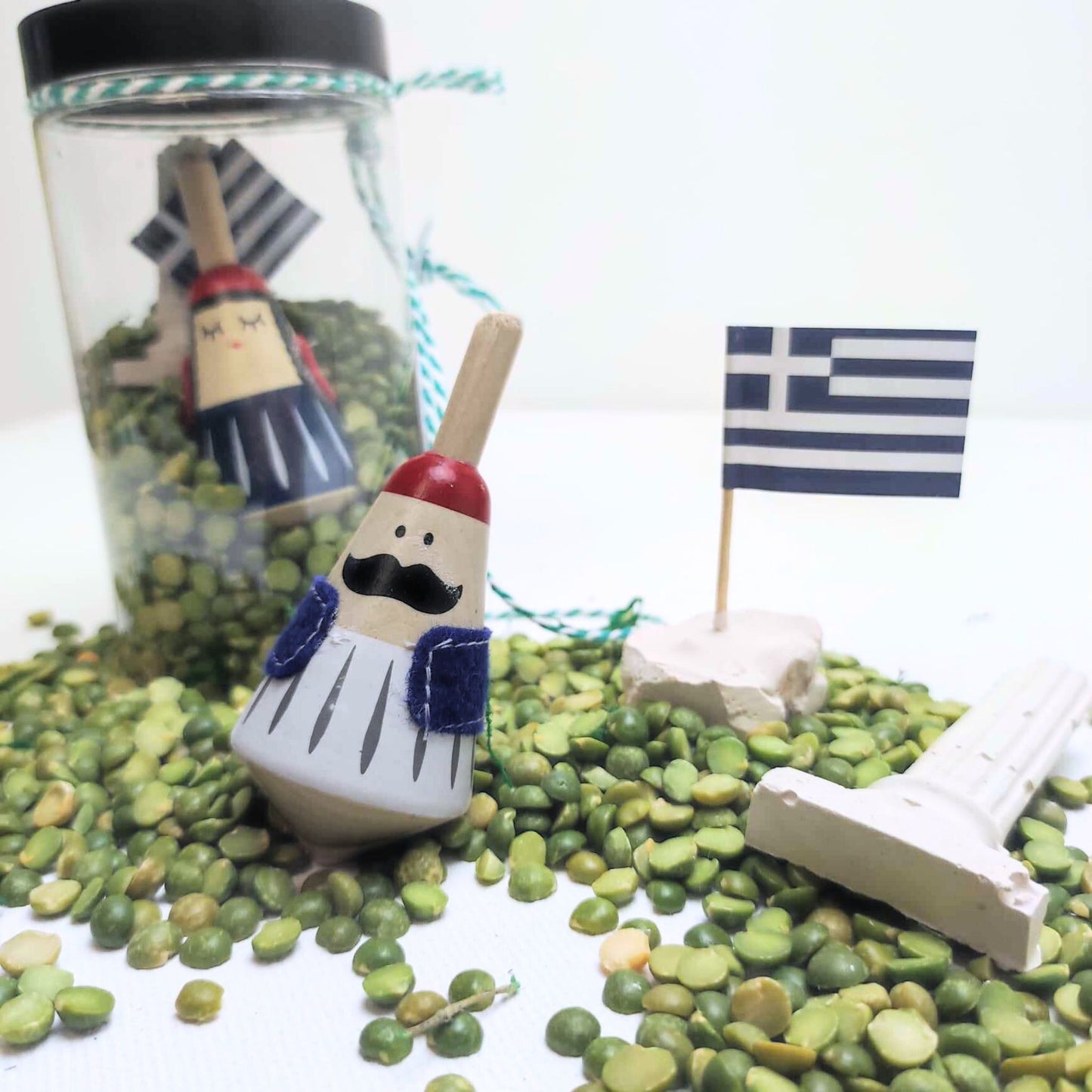 Aισθητηριακό βαζάκι με σβούρα