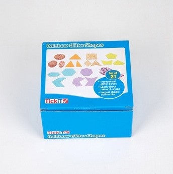 Μεγάλα γεωμετρικα σχήματα με γκλιτερ