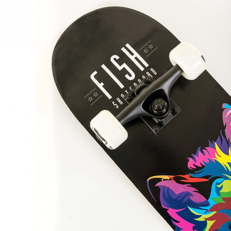 Skateboard 31'' Wolf Fish