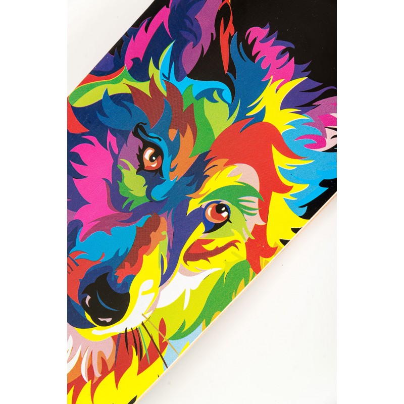 Skateboard 31'' Wolf Fish