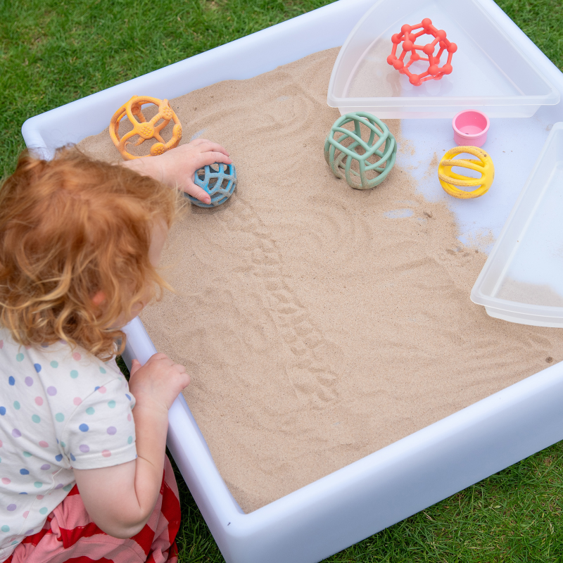Sensory Mood Square Discovery Table