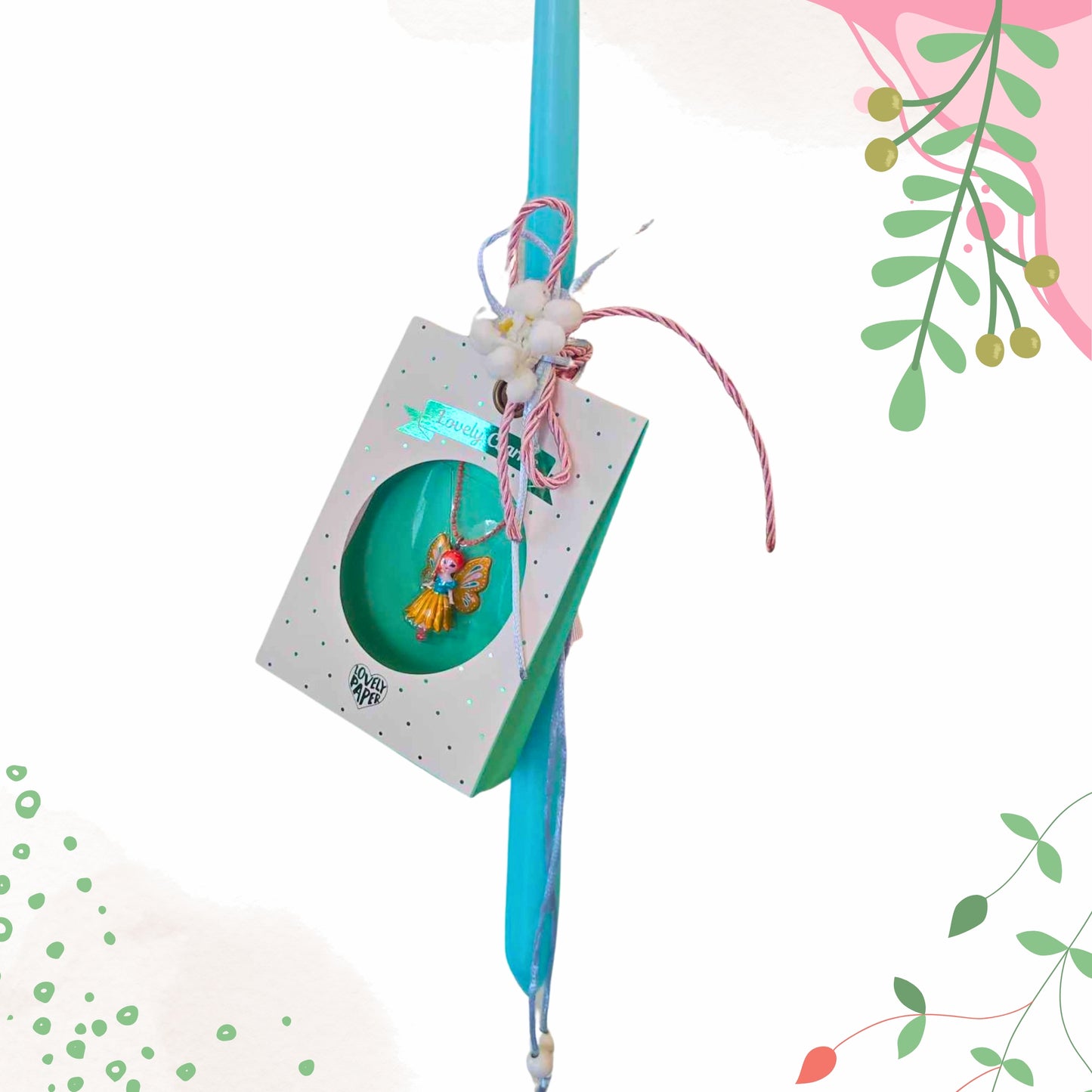 Πασχαλινή λαμπάδα κολιέ Djeco