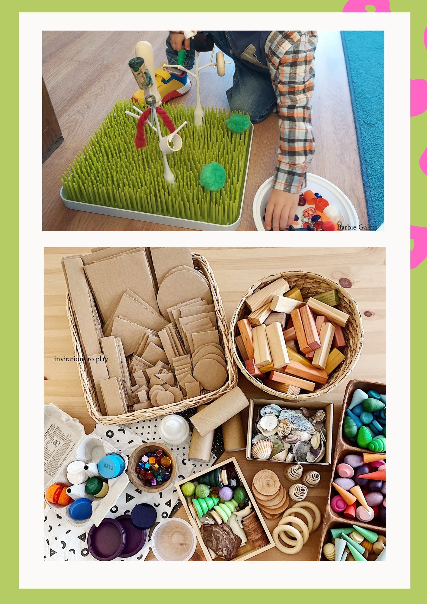 Loose parts, ένας οδηγός για τη τάξη σου