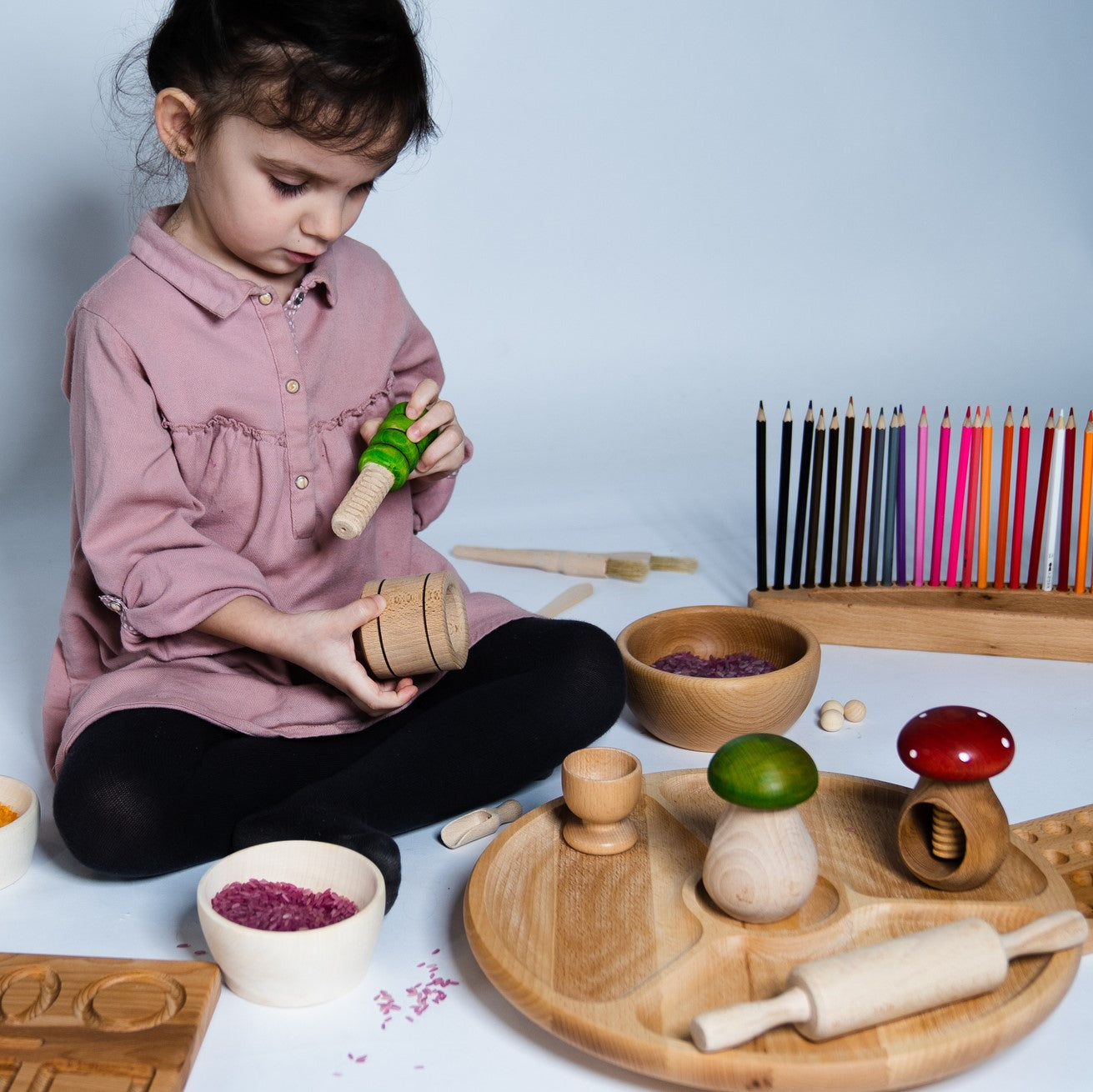 Ξύλινο μπολ ταξινόμησης