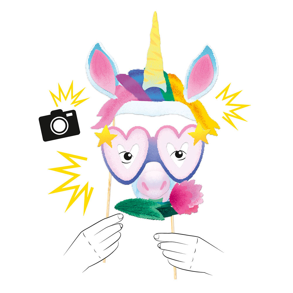 DIY Φτιάχνω Photobooth "Φατσούλες ζωάκια"