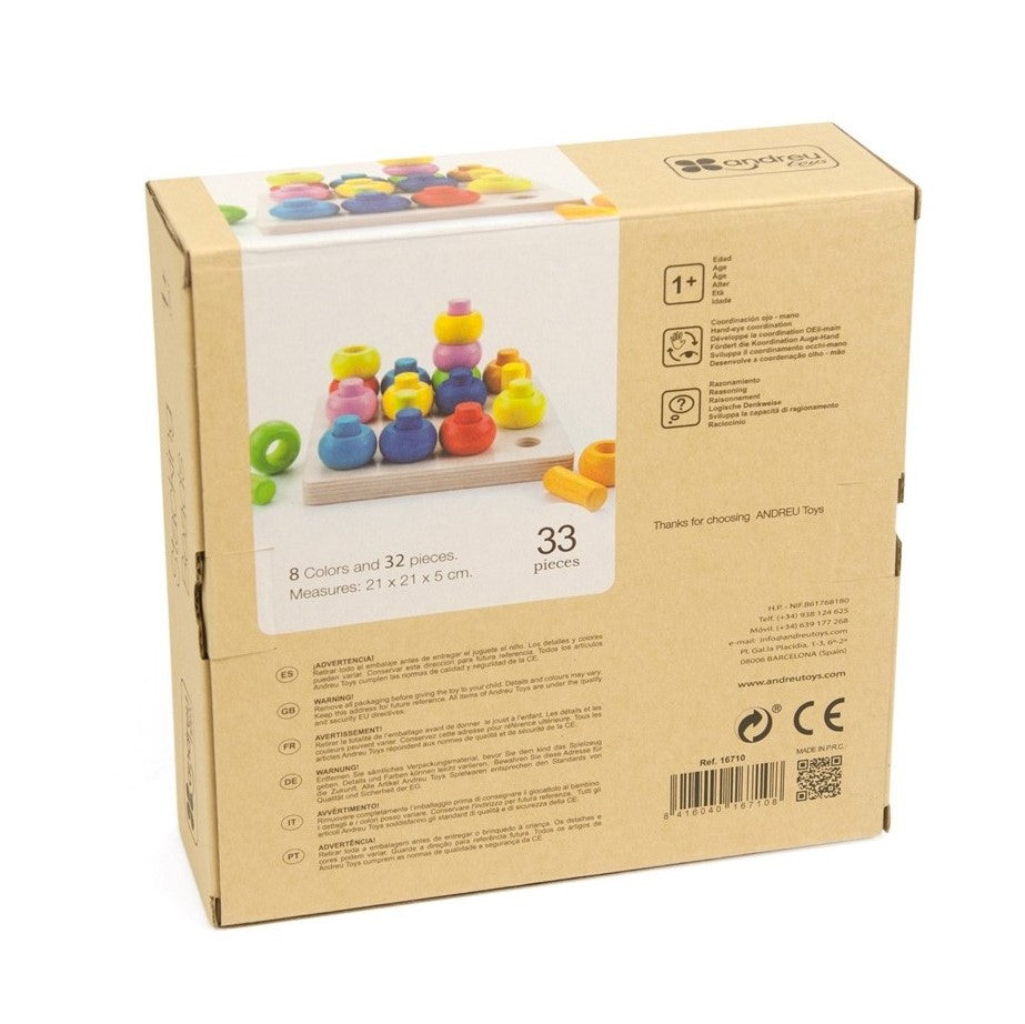 Βάση στοίβαξης με τεράστιες χάντρες