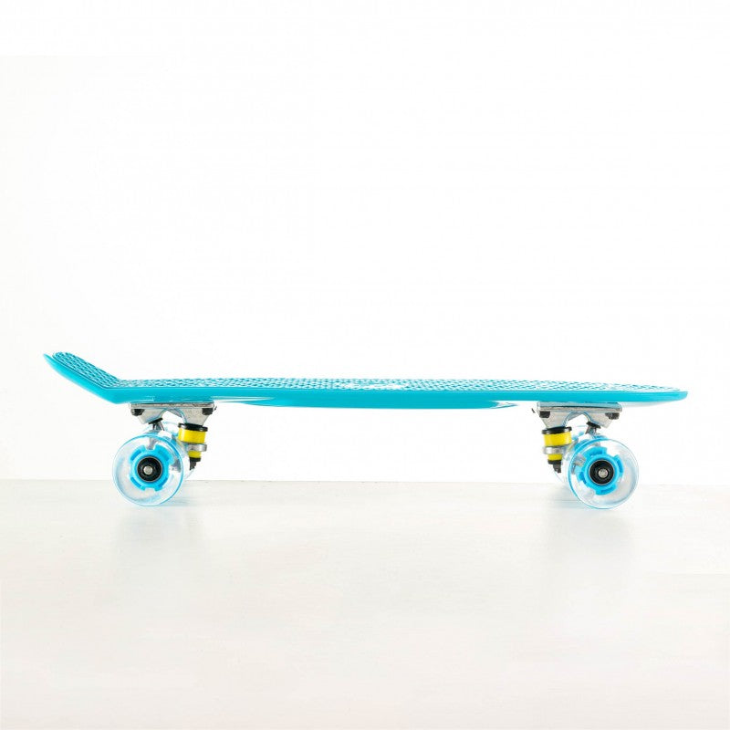 Skateboard με LED ρόδες-γαλάζιο