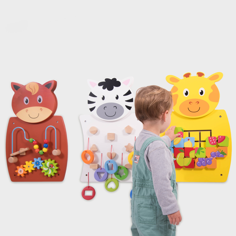 Πάνελ δραστηριοτήτων τοίχου Σετ των 3