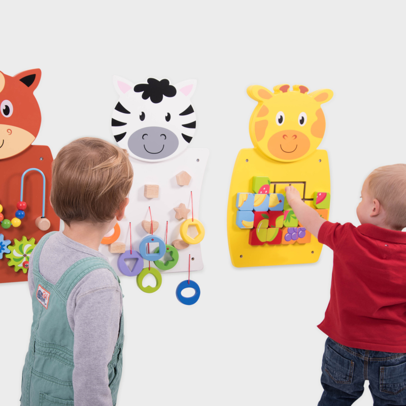 Πάνελ δραστηριοτήτων τοίχου Σετ των 3