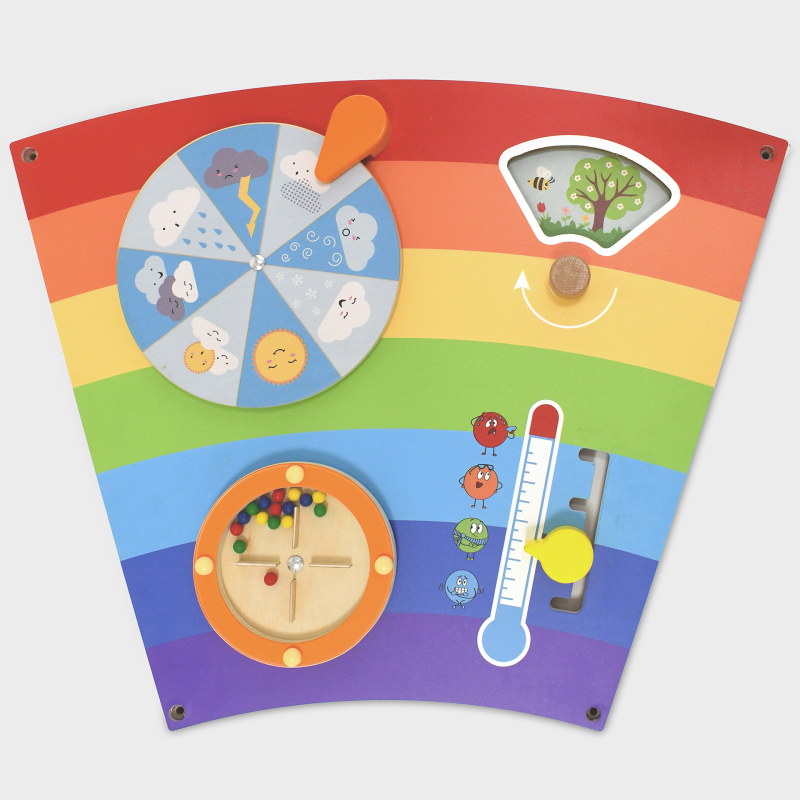 Πάνελ δραστηριοτήτων τοίχου Ουράνιο Τόξο