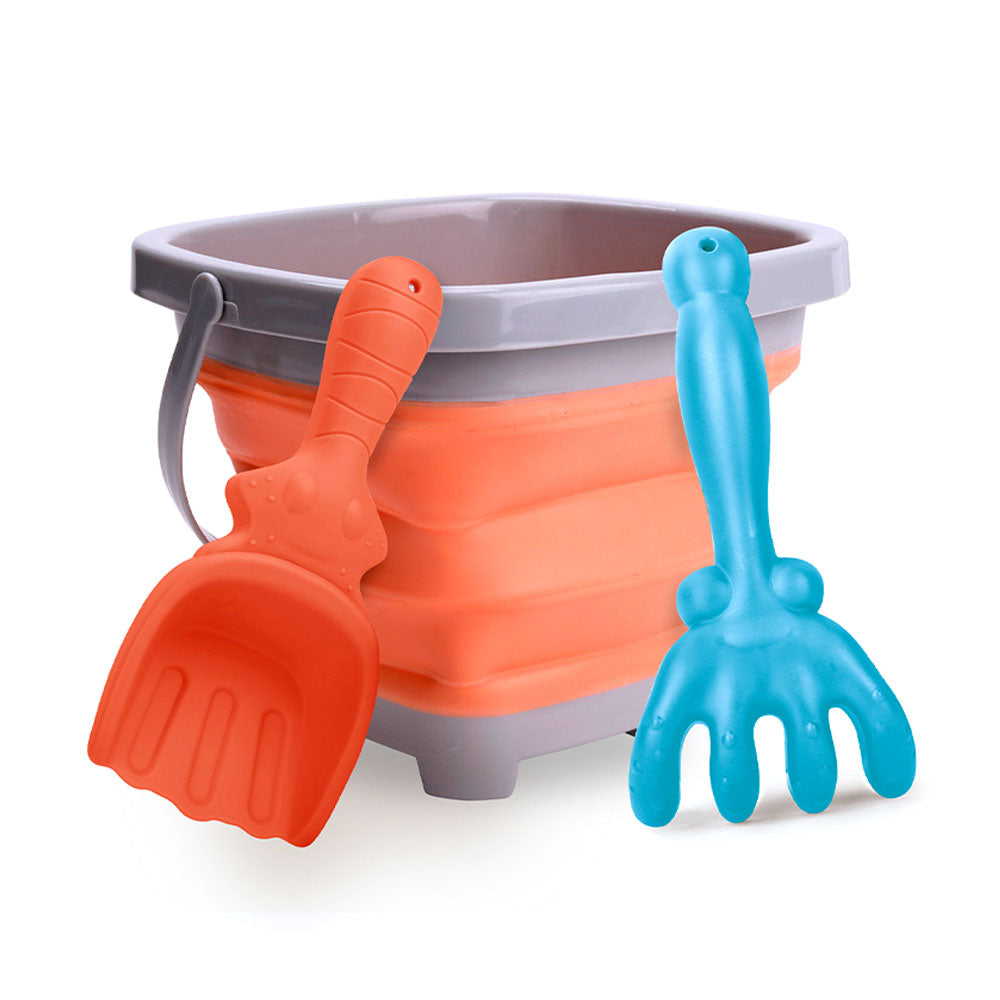 Κουβάς αναδιπλούμενος - εύκαμπτος με αξεσουάρ