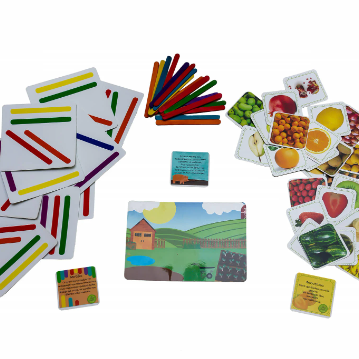 Επιτραπέζιο 3 σε 1-Busy Κid Kit- Το αγρόκτημα